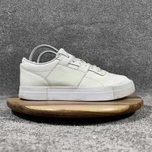 Reebok Classic Workout LO FVS Women’s Sz 10 White Patent Leather Athletic Shoes